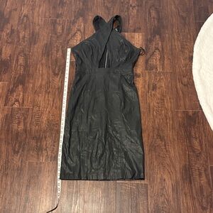 Forever 21 Black Backless Dress